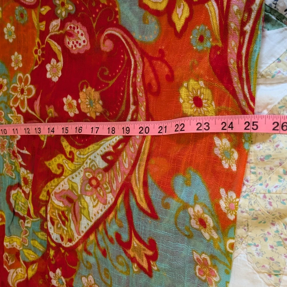 Spartina 449 Scarf Shawl Sarong Beach Coverup - Picture 9 of 9